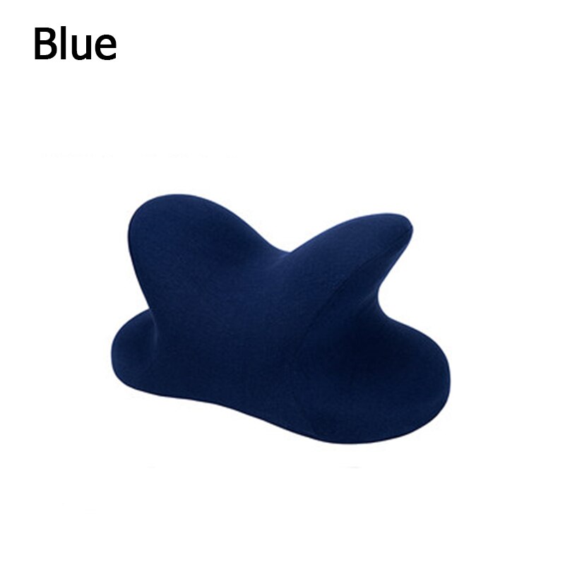 Peiduo Innovatieve Memory Foam Kussen Thuis Orthopedisch Kussen Geschikt Voor Volwassenen Teenagers Kantoor Rust Nekbescherming Dutje Kussen: Blue / Teens