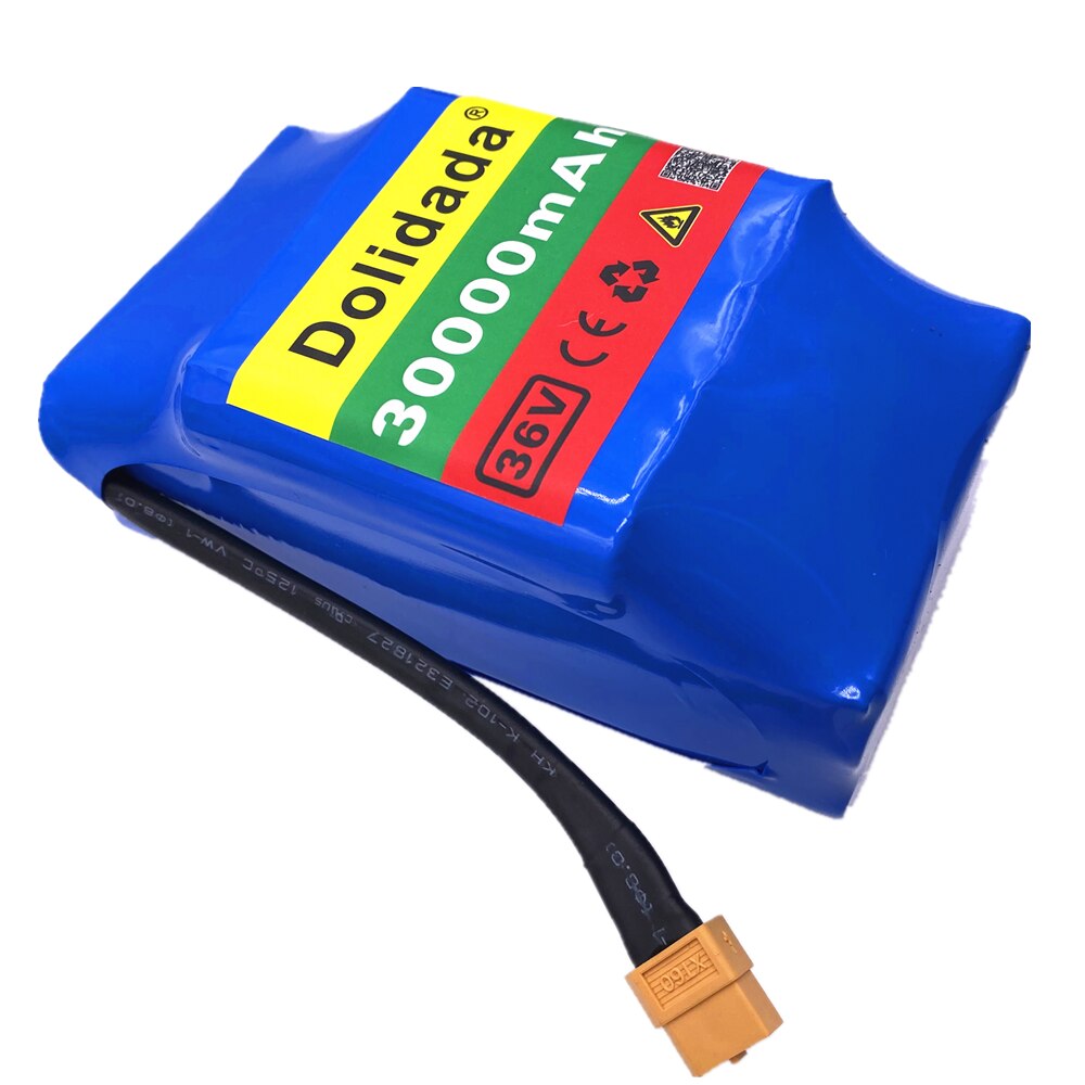 100% 36v 30.0ah lithium battery 10s2p 36v battery 30000mAh lithium ion pack 36V 30000mah scooter twist car battery