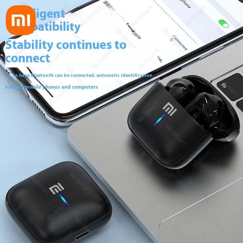 Xiaomi-auriculares Bluetooth con de textura, Bluetooth con Control táctil, micrófono estéreo incorporado, cómodo, semi-en-ea