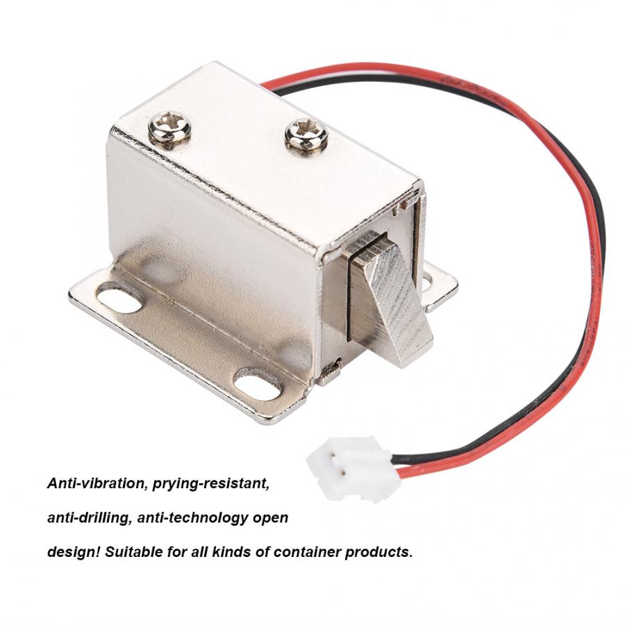 magnetic lock key Solenoid Electromagnetic Electric Lock Access Control for Door Cabinet Drawer