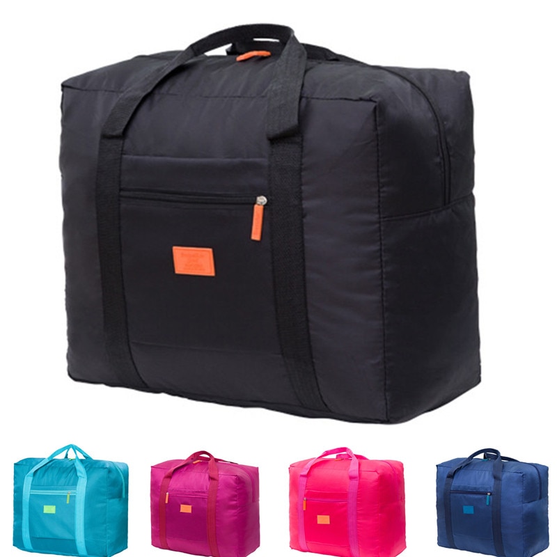 Portable Multi-function Bag Folding Travel Bags Nylon Waterproof Bag Large Capacity Hand Luggage Business Trip Traveling Bags