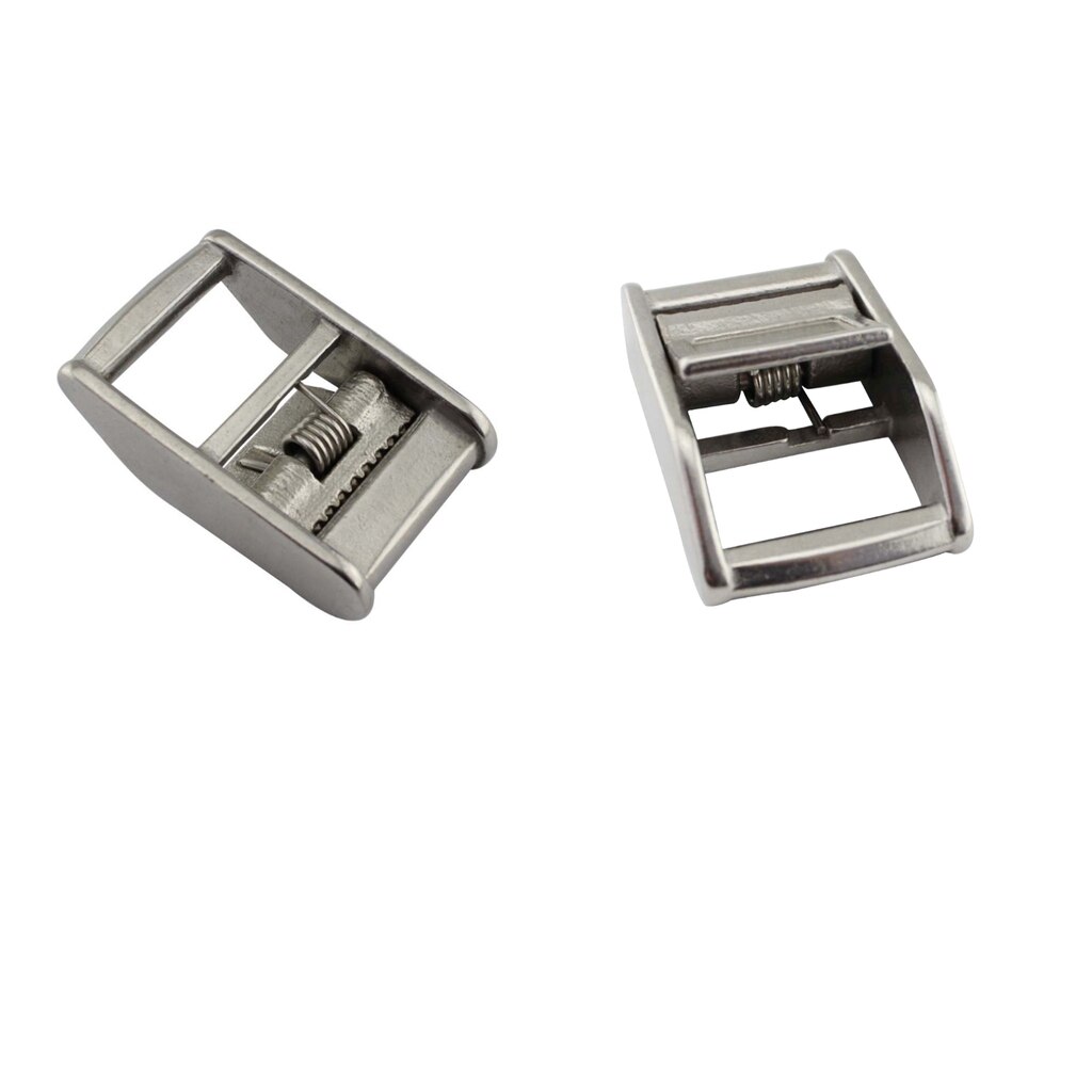 2 stuks 25mm 1 " dakdrager cam buckle sjorband gesp