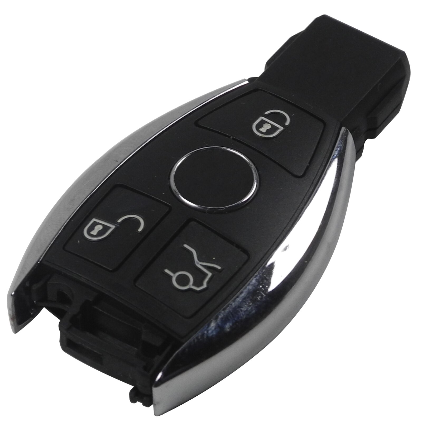 Jingyuqin 2/3/4- knops afstandsbediening sleutelbehuizing voor mercedes-benz bga nec cers cl gl sl clk slk smart autosleutel: Bga-type