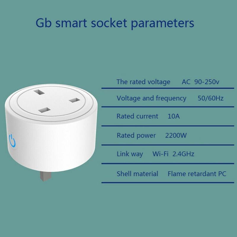 Smart WIFI Plug Socket Power Switch Home Automation Smart Power Socket Outlet Plug Adaptor For Alexa Google Home