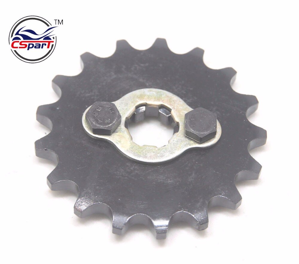 11T 12T 13T 14T 15T 16T 17T 18T 19T Tand 428 ID 20MM Voor Motor Tandwiel Voor Motorfiets Dirt bike ATV Quad Buggy