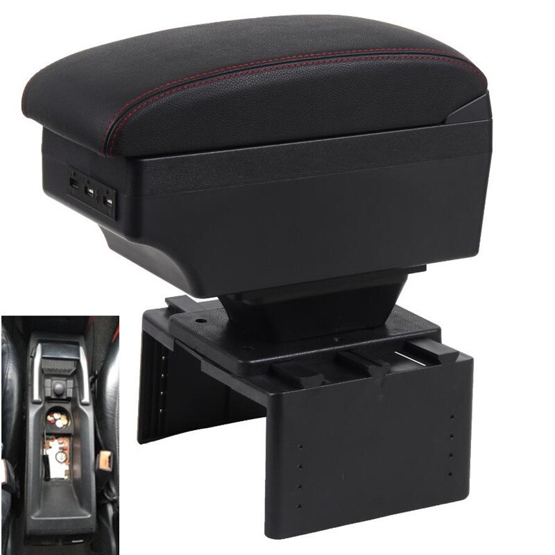 For Opel Zafira B Armrest Box Universal Car Central Armrest Storage Box modification accessories