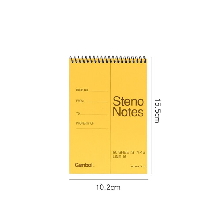 60 Sheets Lined Coil Notebook Portable Writing Sketchbook Travelers School Office Business Scheduler Planner Agenda Notepad