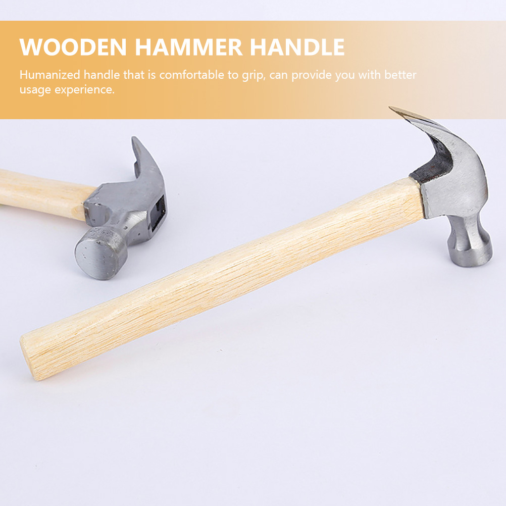 Poignée de marteau en bois, Durable, lisse, Construction de haute classe, utilisation sûre, outils manuels, accessoire de marteau en bois, pièce de rechange