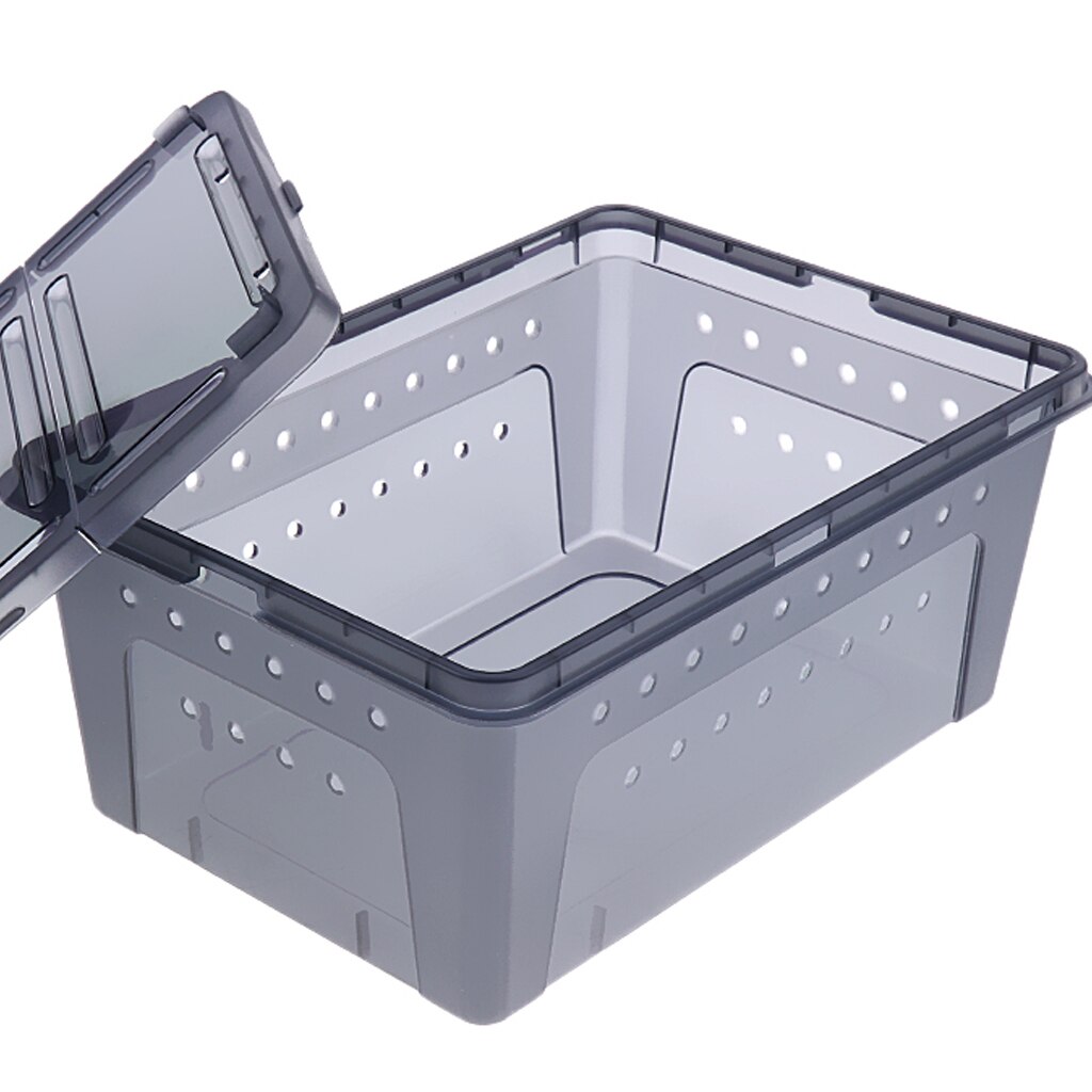 Reptile Terrarium Vivarium Tank Box Turtle Nursery Breeding Cage Snake Terrarium Spider Aquatic Container