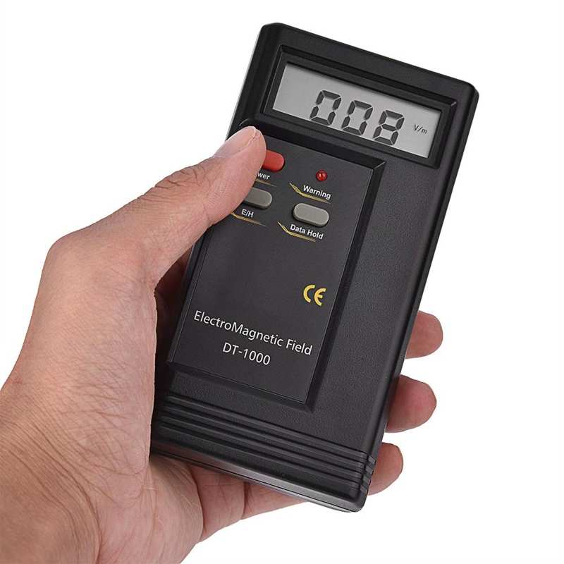 Electromagnetic Radiation Detector Digital LCD Electromagnetic Radiation Detector EMF Meter Tester Tool