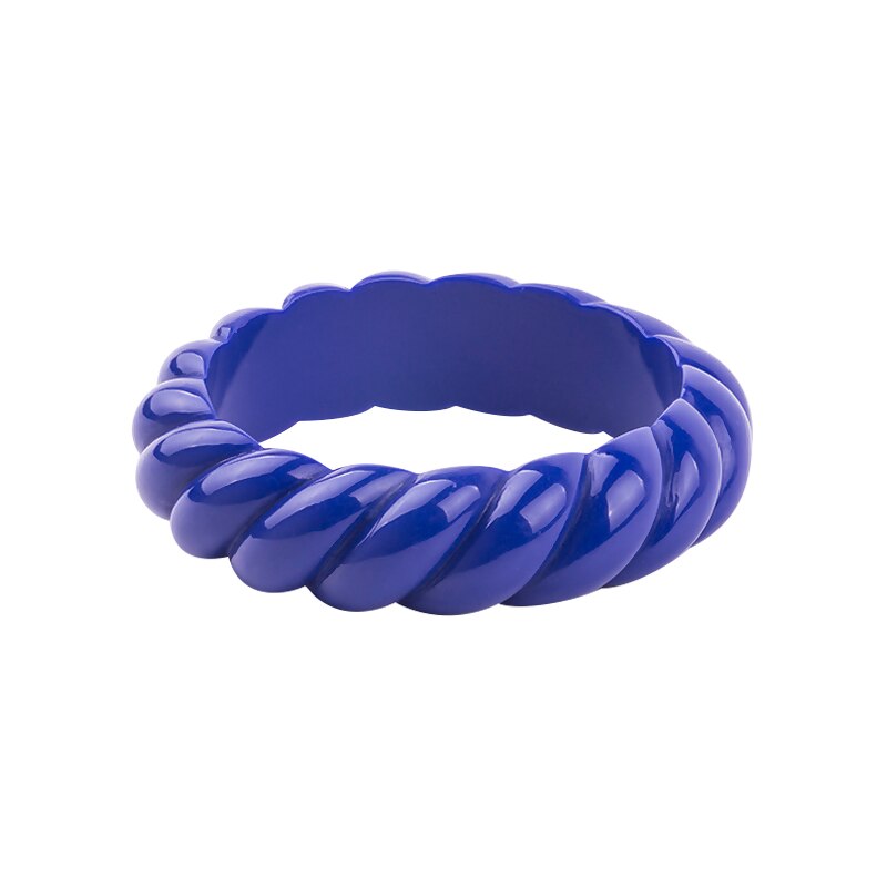 Guanlong 2017 nova resina parafuso pulseira europeu americano moda senhoras pulseiras bijoux: color-1