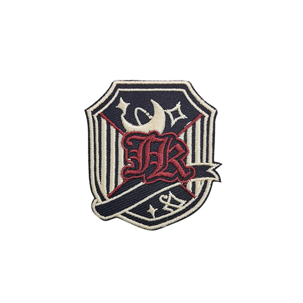Parches de bordado de letras para ropa, insignias de la universidad, apliques de hierro para ropa, pegatinas de pantalones vaqueros, insignias, parche JK, 1 Uds.: type 7