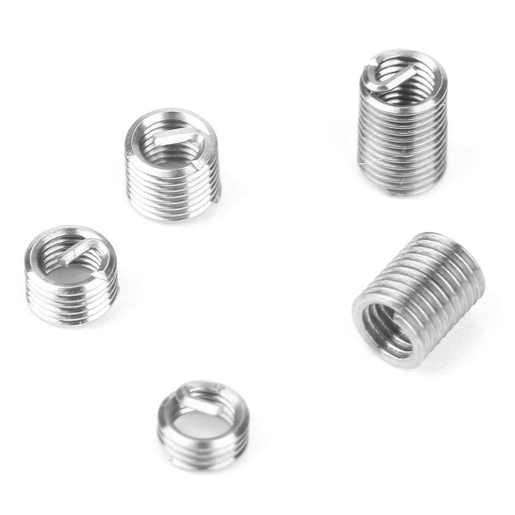 M3 Stainless Steel SS304 Coiled Wire Helical Screw Thread Inserts 100pcs