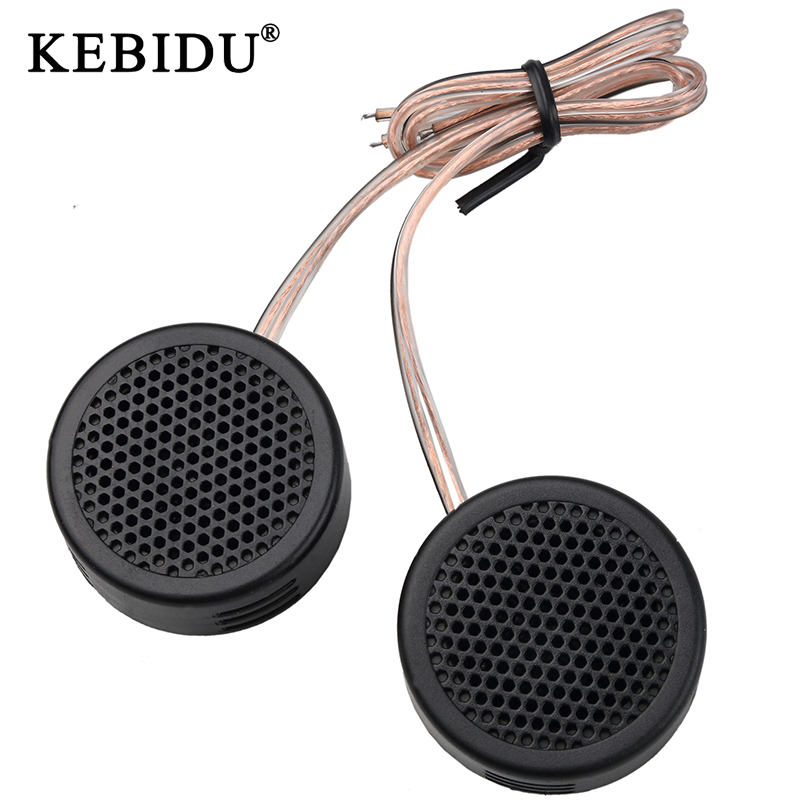 2Pcs/Lot Mini Car Audio Tweeter Speakers Car Tweeters Auto Loudspeakers Audio Stereo Music Voice Speaker Car Accessories Dropshi