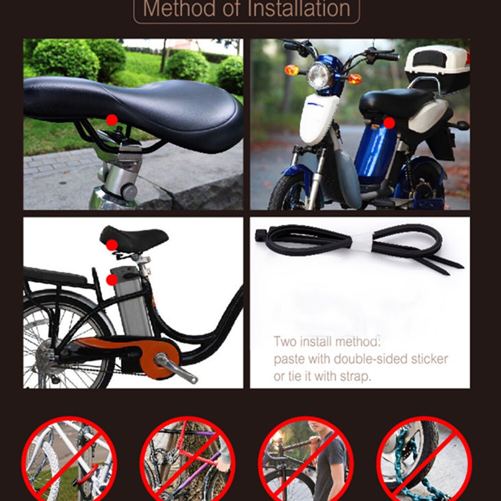 Burglar alarm electric car 3D displacement false alarm less vibration anti-theft waterproof and dustproof