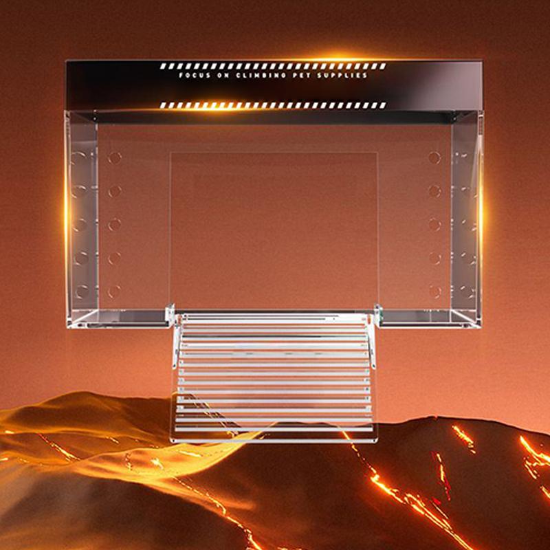 Basking Dock for Turtle Tank Turtle Basking Area Over Tank Ramp Dock Reptile Resting Land Aquatic Terrapin Enclosure Cage