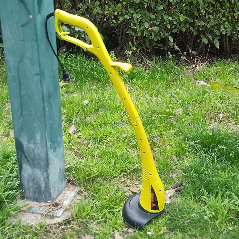 Elektrische Grasmaaier 400W Huishoudelijke Gazon Trimmer, Afneembare Antislip Handvat Grasmaaier, Nylon Maaien Touw