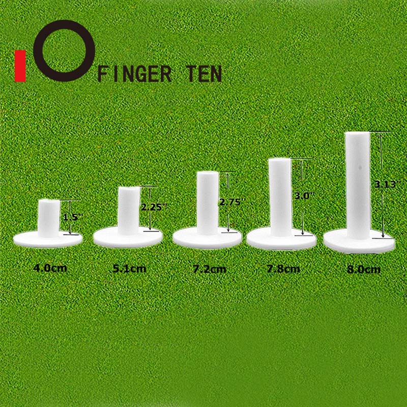 Detachable Sports Practice Golf Net 2M 3M Pop Up Hitting Cage Batting Hitting Chipping Tent Tool Garden Equipment: Rubber tee 5Pcs