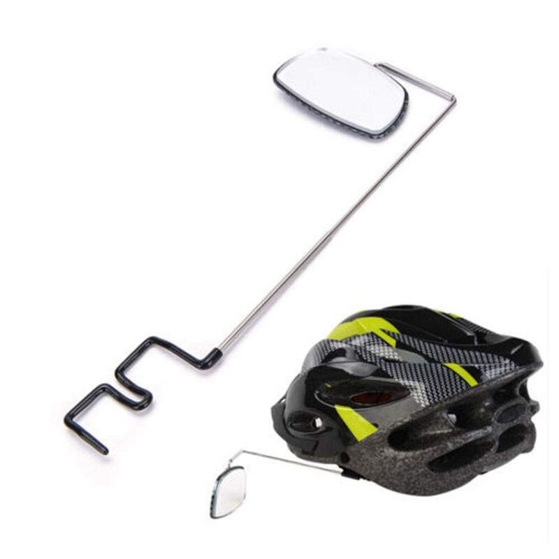 Bike Bicycle Cycling Riding Mirror Helmet Mount Rearview Rear View Eyeglass