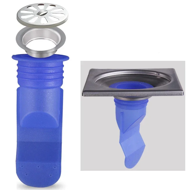 Núcleo de silicone controle de insetos backflow preventer dreno de chão vedação desodorante válvula unidirecional para tubos de banheiro tubo no vaso sanitário