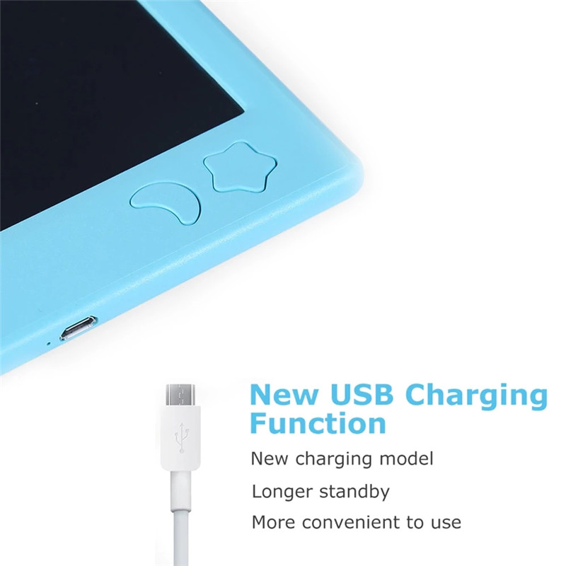 16-Inch Handwriting Board LCD Light Energy Electronic Rechargeable Drawing Children's Writing Board Smart Blackboard