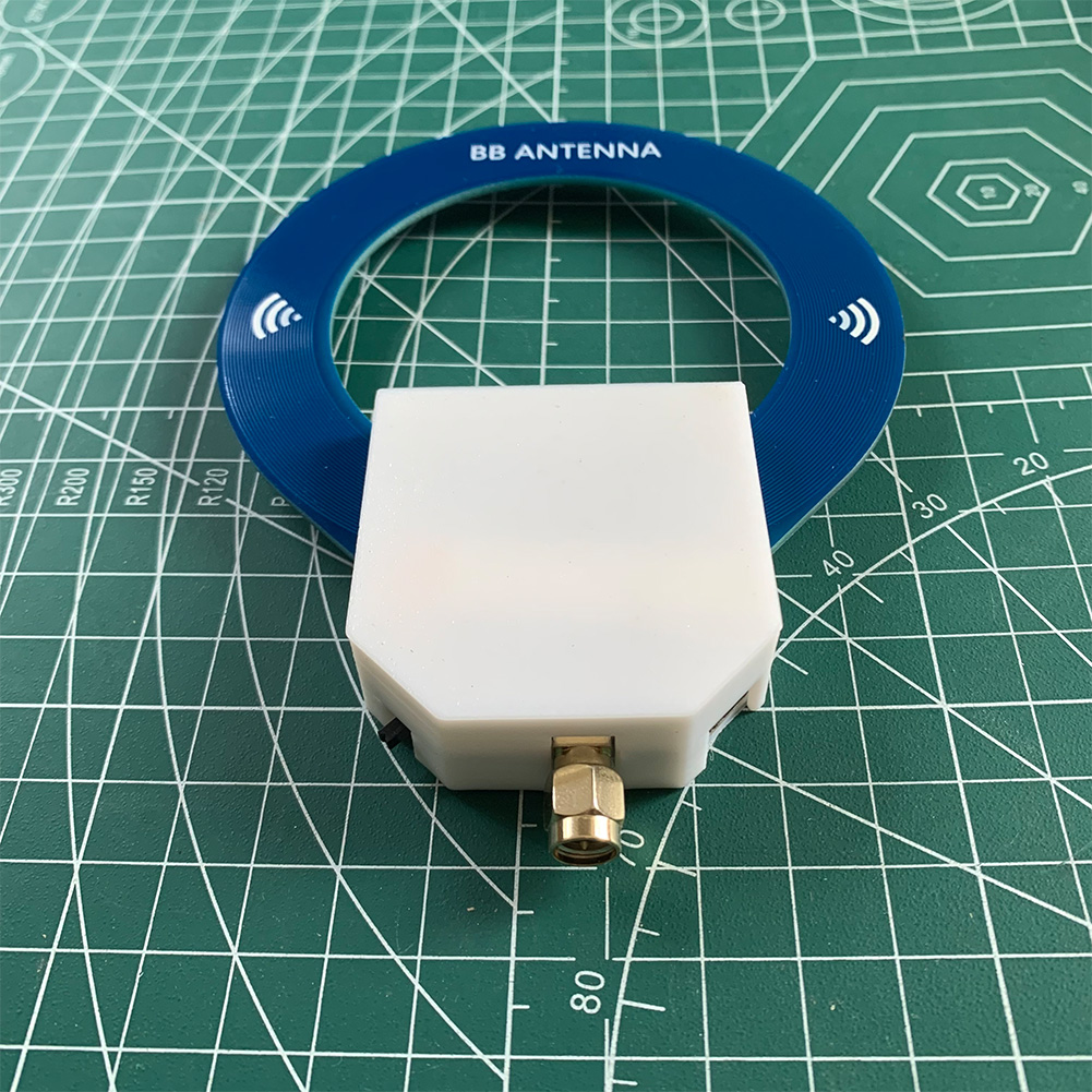 9,9 KHz-181 MHz Breitbandantenne, kreisförmige Breitbandantenne, kleiner Ring-BB-Antenne für Malachit-SDR-Empfänger, TEF6686-Empfänger