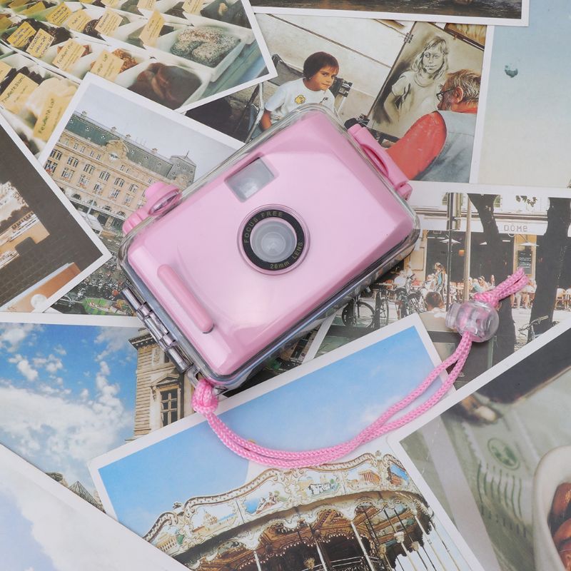 Underwater Waterproof Lomo Camera Mini Cute 35mm Film With Housing Case