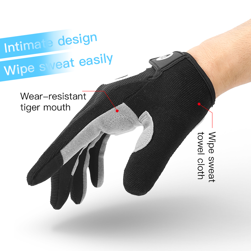 Kyncilor Sport Gloves MTB Bike Gloves Pad Full Finger Breathable Anti-shock Cycling Gloves Road Bike Gloves