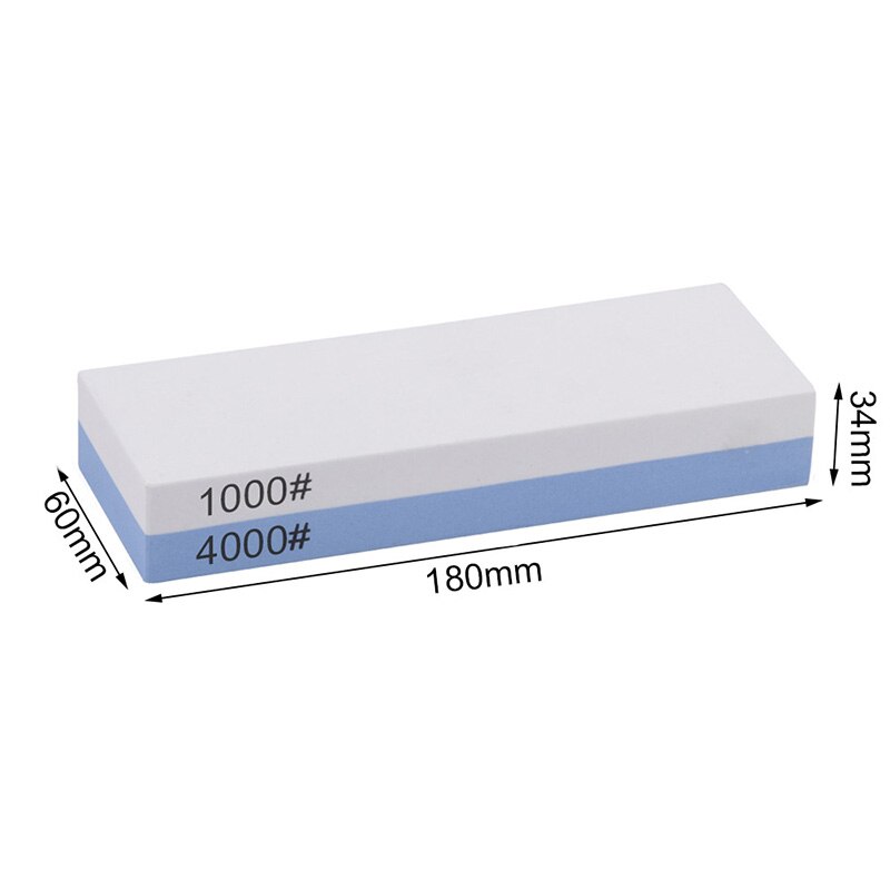 3000/8000/10000 Kitchen Whetstone Water Stone Honing Knife Grinder Sharper System Sharpening Stone white fused alumina: H Blue White