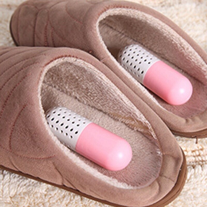 4Pcs Home Multifunctional Capsule-Shaped Shoe Deodorant Moisture-Proof Dryer Dehumidifier