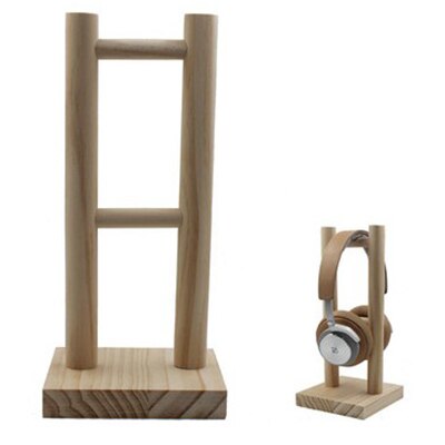 Detachable Wooden Headphone Headset Stand Double Sides Headset Display Stand Environment-friendly Game Headset Stand: headset stand-8