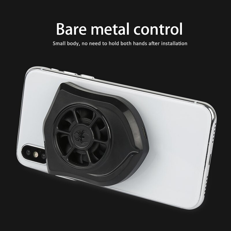 Mobiele Telefoon Radiator Mobiele Telefoon Universele Koelventilator Mute Ventilator Voor Mobiele Telefoon Koorts Rapid Cooler Telefoon Radiator Voor Iphone