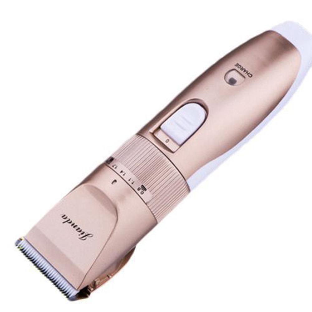Rechargeable Hair Clipper Adjustable with 4 Limit Combs Low-noise Hair Trimmer Haircut Kit for Child Men 40p