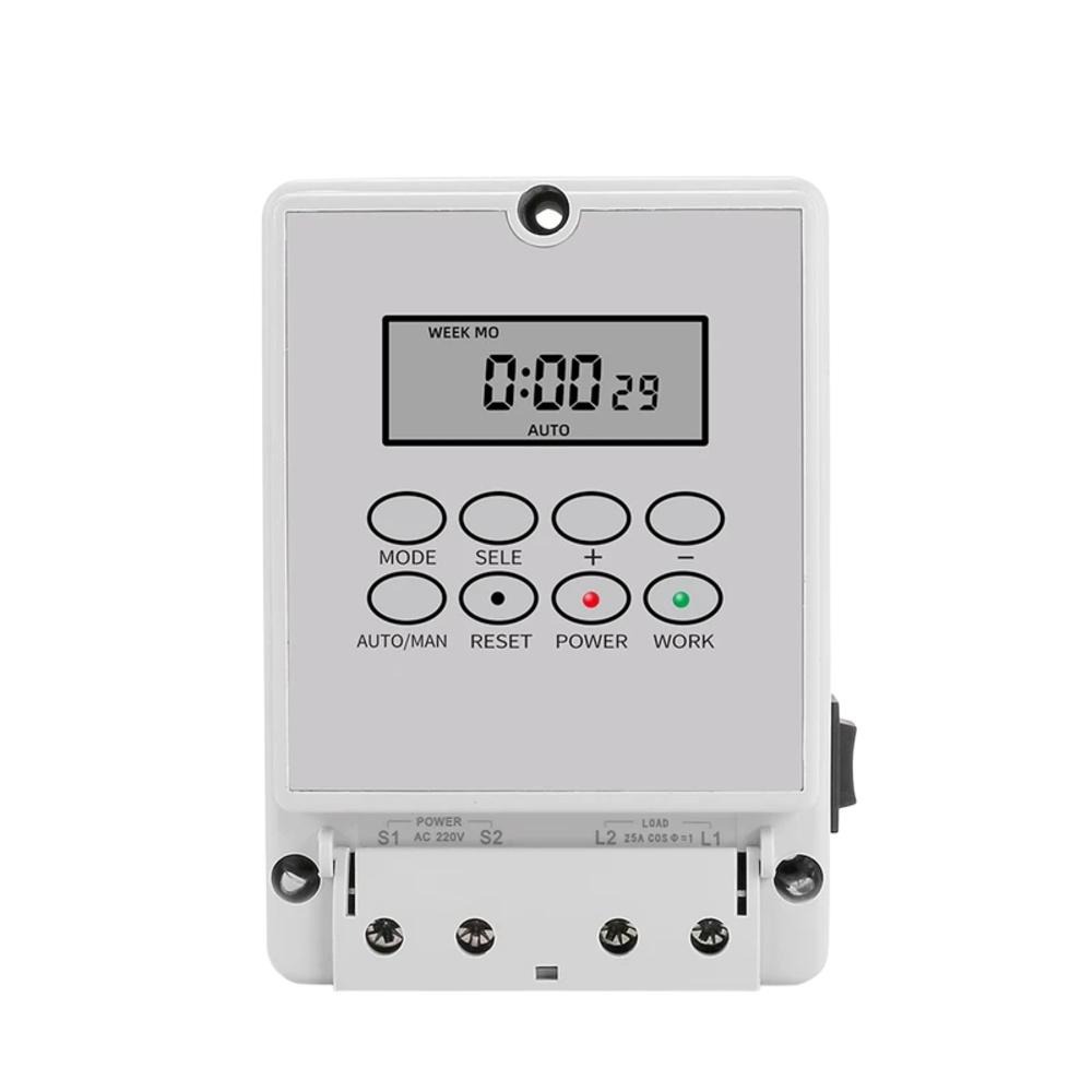 ZTY-08 Digital School Bell Timer Switch Intelligent Microcomputer Auto Bell Ring Controller AC240V 80 Groups Programmable Timer