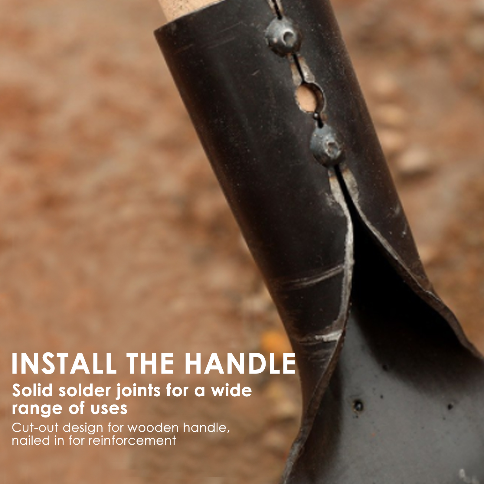 Farm Agriculture Garden Weeding Shovel Tool All-Steel Multi-Functional Garden Cleaning Shovel Weeding Rake Hoe Planting Shovel