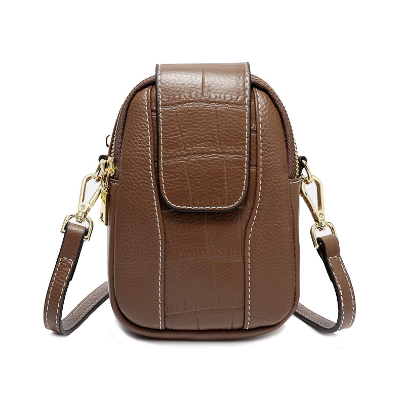 Vrouwen Tas Mobiele Telefoon Tas Vrouwen Kleine Tas Cross Body Lederen Mini Portemonnee Verticale Stijl Voor Mobiele telefoon