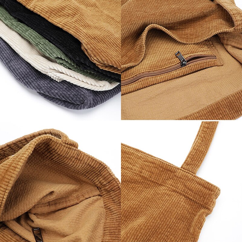 Oversize corduroy tote bag tiener