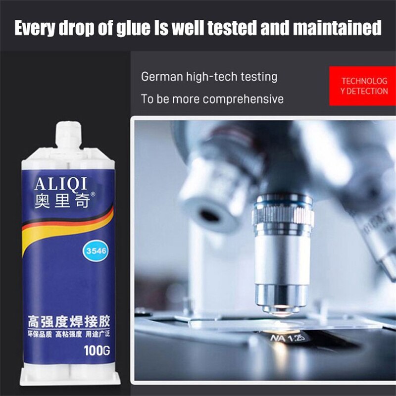 100g Metal Repairing Adhesive Super Glue Industrial Glue Heat Resistance Cold Weld leakage Plugging Metal Gel Super Welding Glue