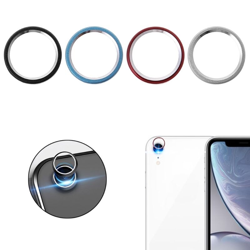 Rear Lens Beschermende Ring Bumper Cover Camera Len Screen Protector Case Metal voor Apple iPhone XR Les Accessaries