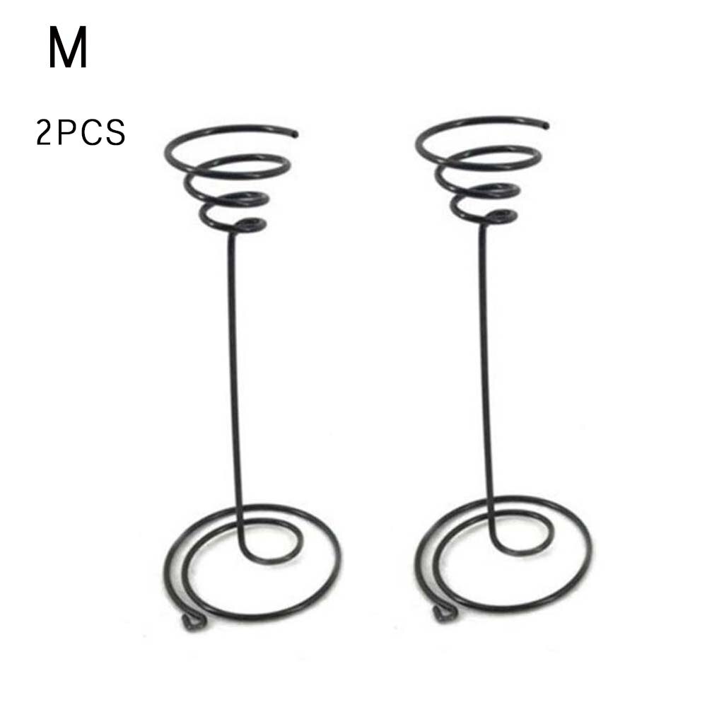 Mini Decorative Metal Air Plant Pot Stand Container Holder Balcony Decor For Airplants Tillandsia Garden Supplies: 4