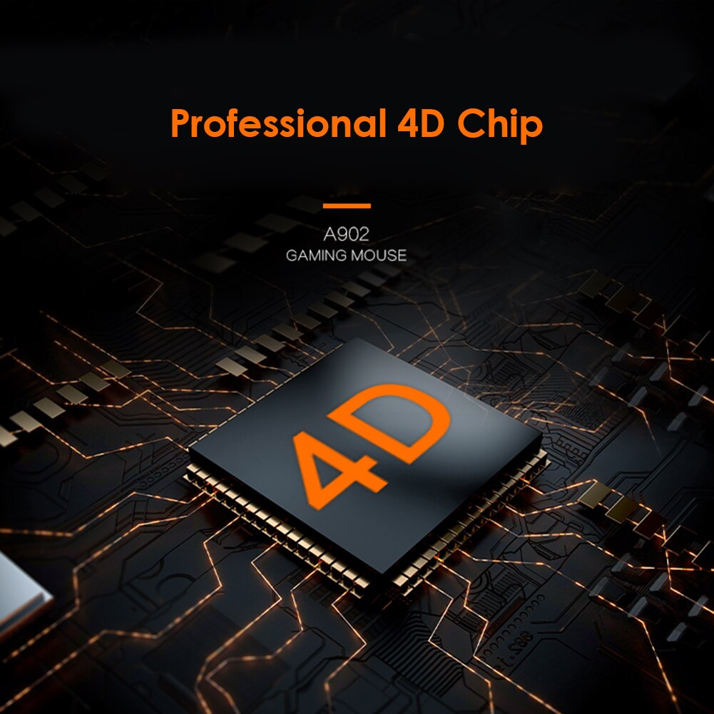 A902 Gaming Mouse RGB Backlit USB Wired Optical Mice Office Caring Computer Supplies for Desktop Laptop Computer