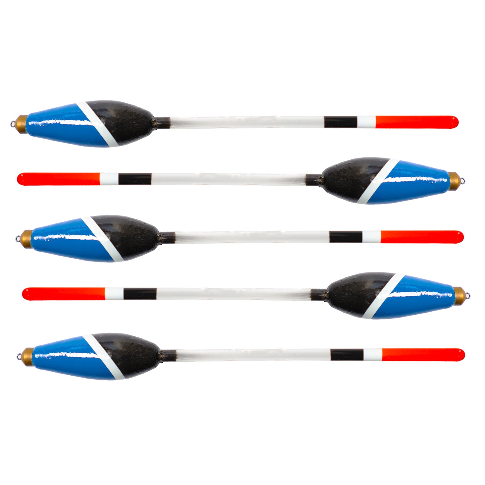 5 pcs/set Fishing Floating Float Bobber Cork Floats Kit Glow Balsa Wood Fishing Tackle Tools Pesca