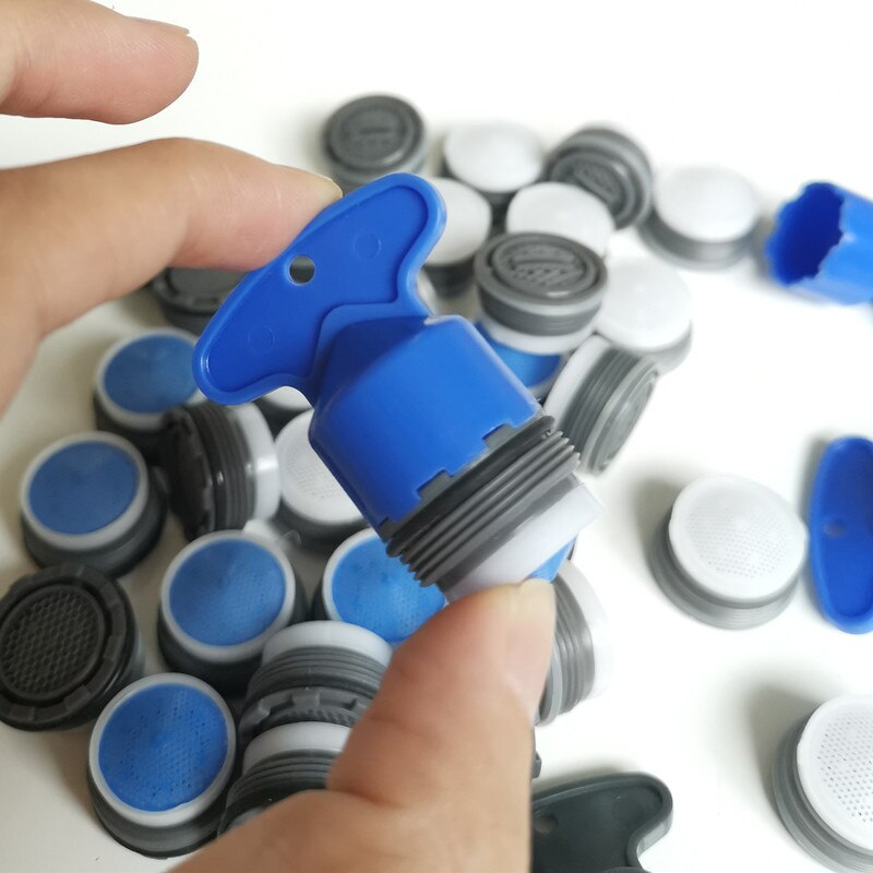 Robinet aérateur caché à filetage mâle, 10 pièces, économie d&#39;eau, 16.5mm 18.5mm 21.5mm 23.5mm, robinet de cuisine à bulles, bassin Public, accessoires
