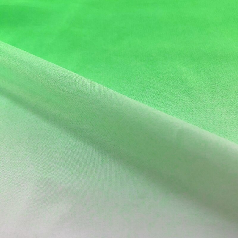 1*1,2 M tela gruesa de gasa gradiente ombre material para vestido de Koshibo