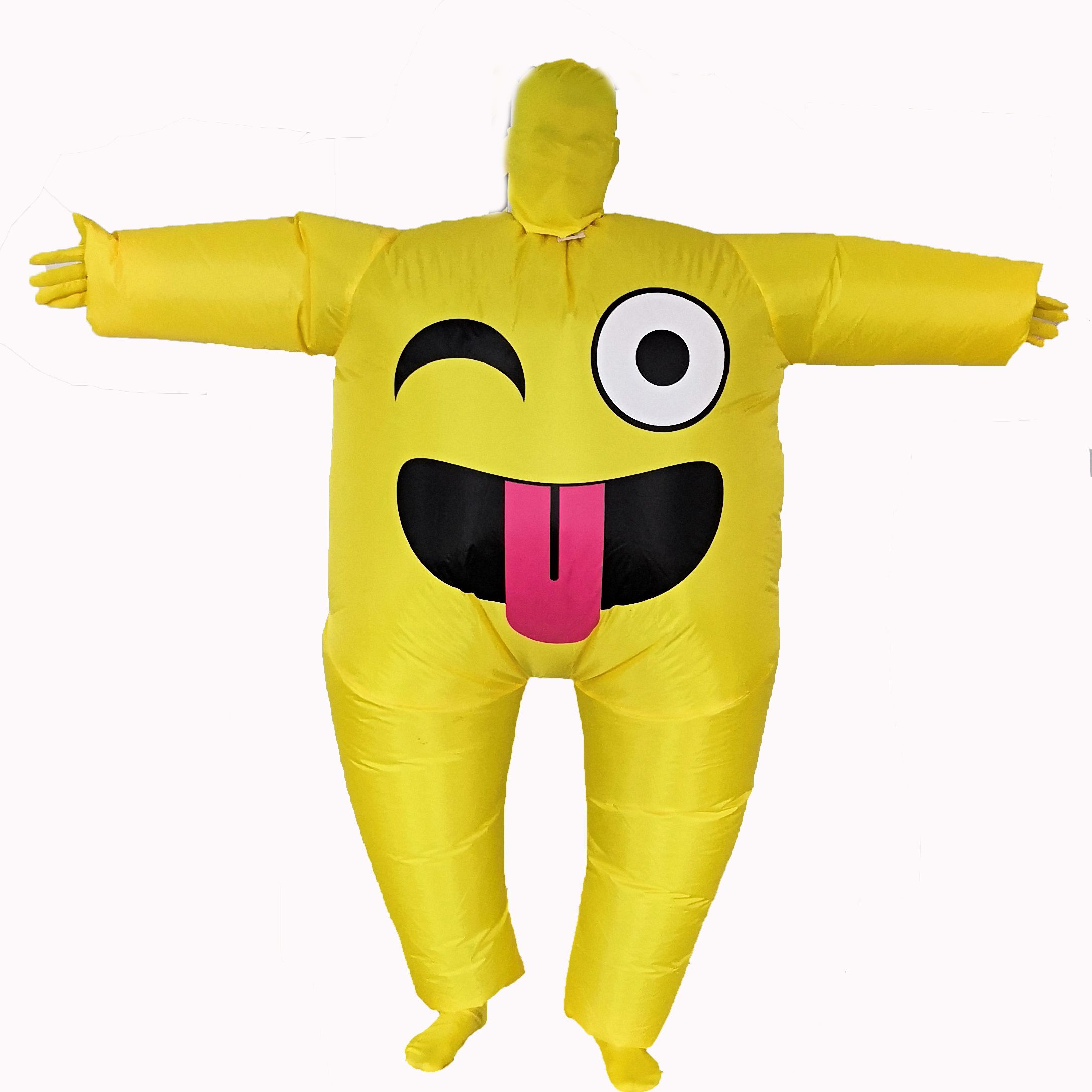 Party Playing Suit Blow Up Inflatable Meme Game Costumes For Adult: Default Title