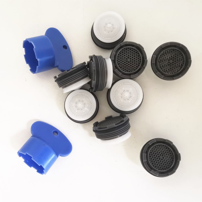 10 Stuks 23.5Mm Buitendraad Keukenkraan Beluchter Binnendraad Tap Apparaat Diffuser Kraan Nozzle Filter Adapter Water Waskolf