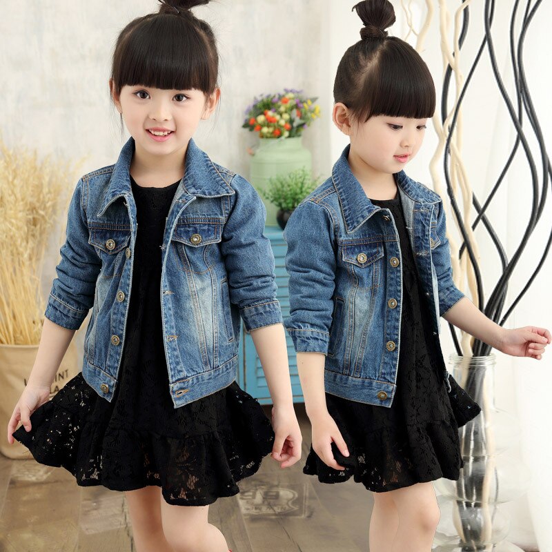 DIMUSI jungen Frühling Denim jacke mädchen Herbst feste Denim Mantel baumwolle windschutz outwear freundlicher jacke Art Kleidung BC202