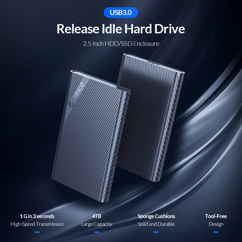 BL HDD fallen 2,5 5Gbps SATA zu USB C 3,0 Externe Festplatte Kasten Aluminium fallen HD Für Sata festplatte SSD HDD Gehäbenutzen