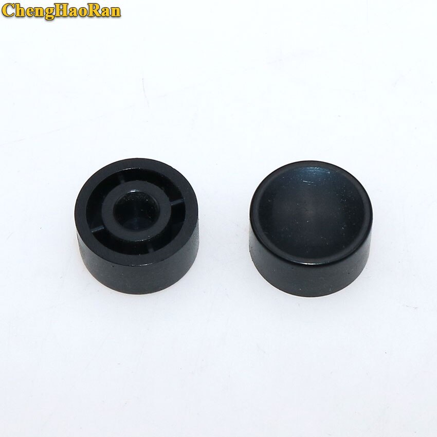 200PCS A17 Inner 3.2MM Plastic Tactile Switch Button Caps Push Key Caps Multicolor Concave 5.3*10mm for 6 * 6 Round Tact Switch: Dark Grey