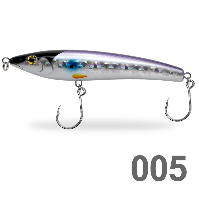 D1 Boat Trolling Lures Topwater Pencil Stickbaits 197mm 93g Wobblers for Fishing Saltwater Bait for Tuna Fishing Accessories: 005